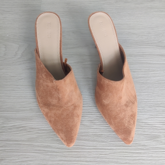 Tan Brown Heel Shoes - Forever 21 - Picture 2 of 4